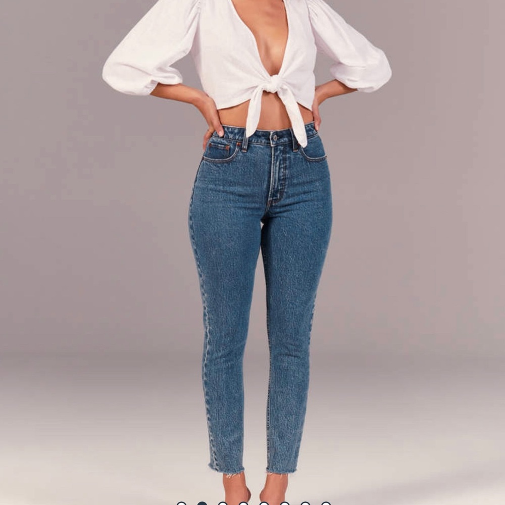 Abercrombie curve love jeans